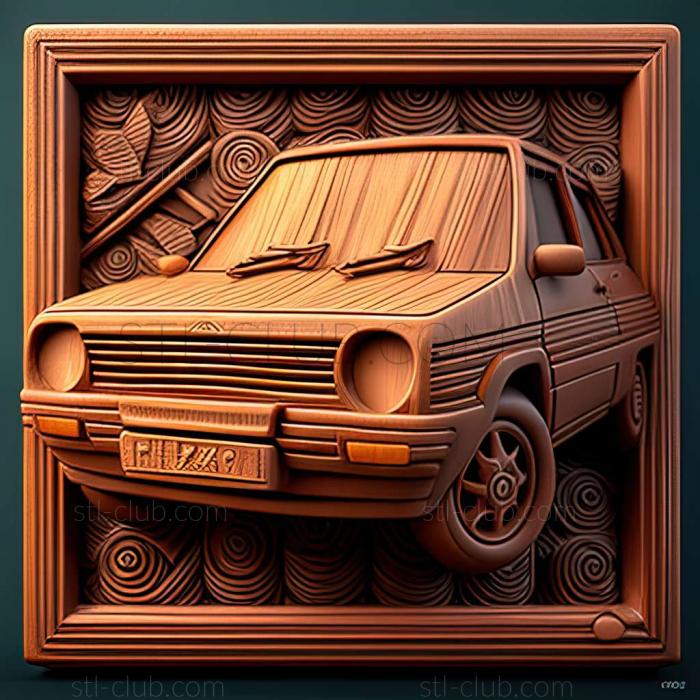 3D модель Fiat Ritmo (STL)